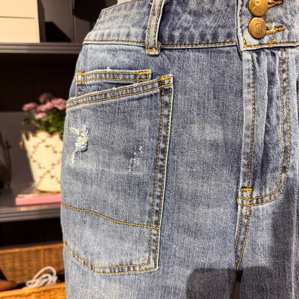 Pilcro The Wanderer Relaxed Patch Pocket Jeans – Size 24P - Picture 9 of 15